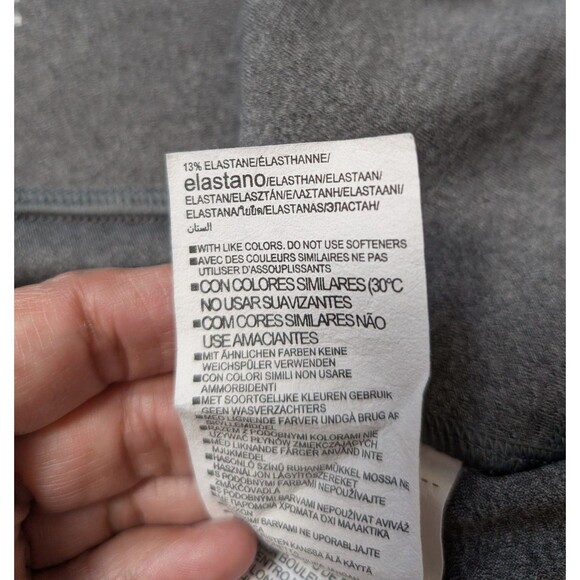 Under Armour Size L Heatgear Gray Motion Ankle Legging Compression Pocket - Picture 10 of 12